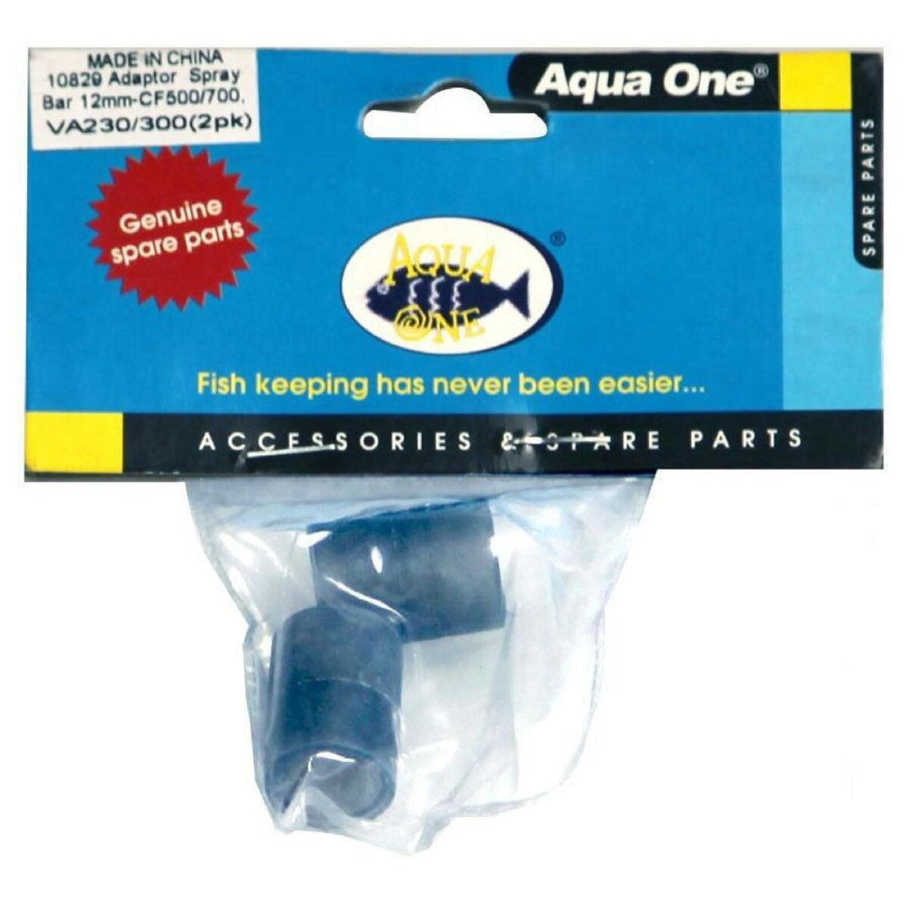 Aqua One Spray Bar Adaptor 12mm 2pk - Aquis 500 700 VA230  300
