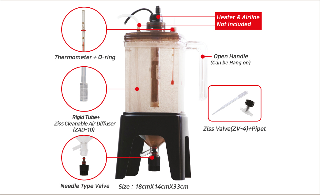 ZISS Aqua - Artemia Blender - ZH-2000