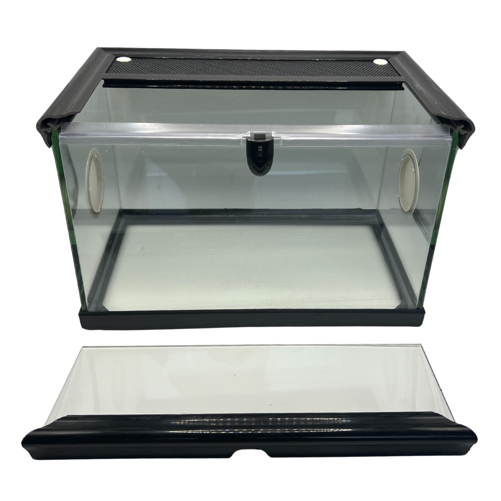 Glass Reptile Sliding Lid Enclosure