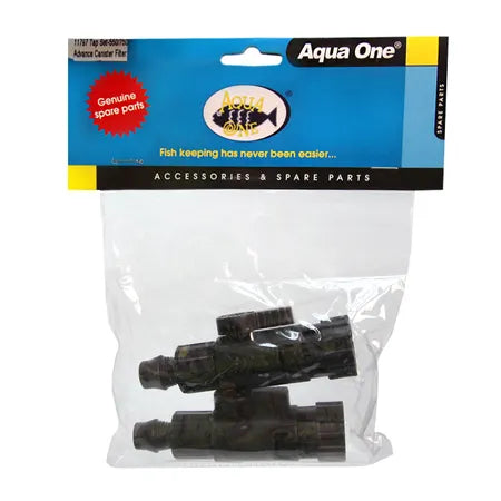Aqua One Canister Tap Set 550/750