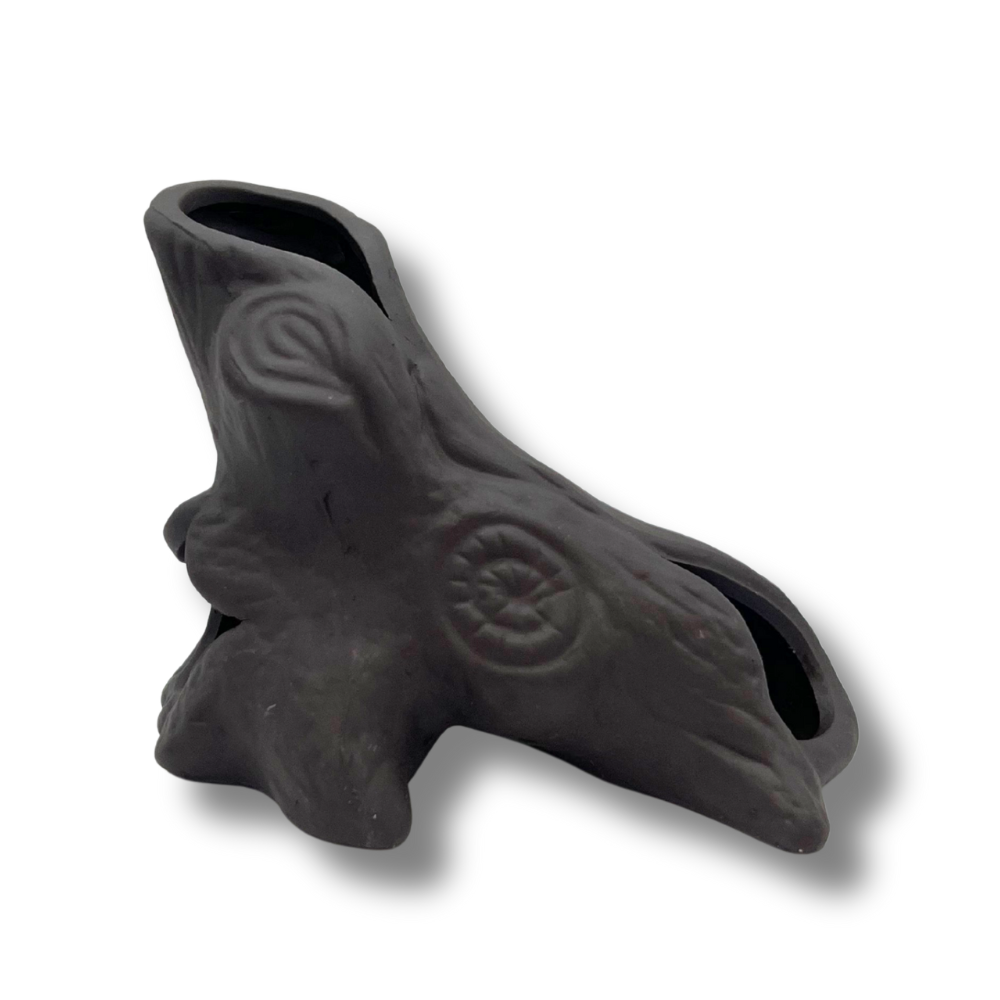 Brown Stump - 10.6x13x8cm