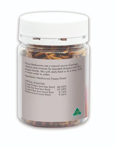 Pisces Freezedried Mealworms Jar 2