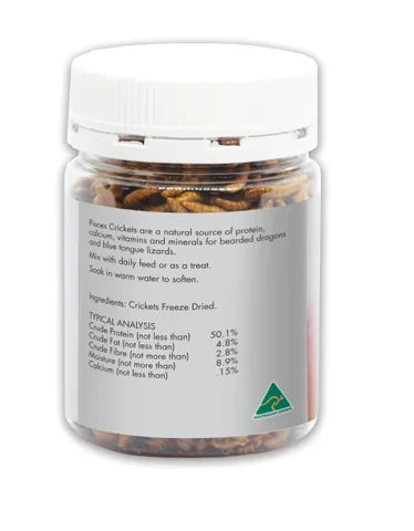 Pisces Freezedried Crickets Jar 2