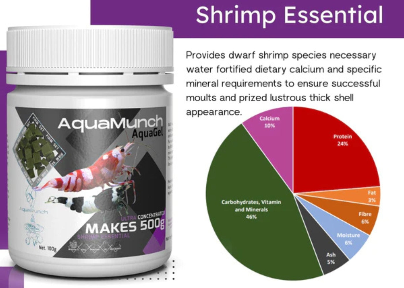 AquaMunch AquaGel Shrimp Essential 4