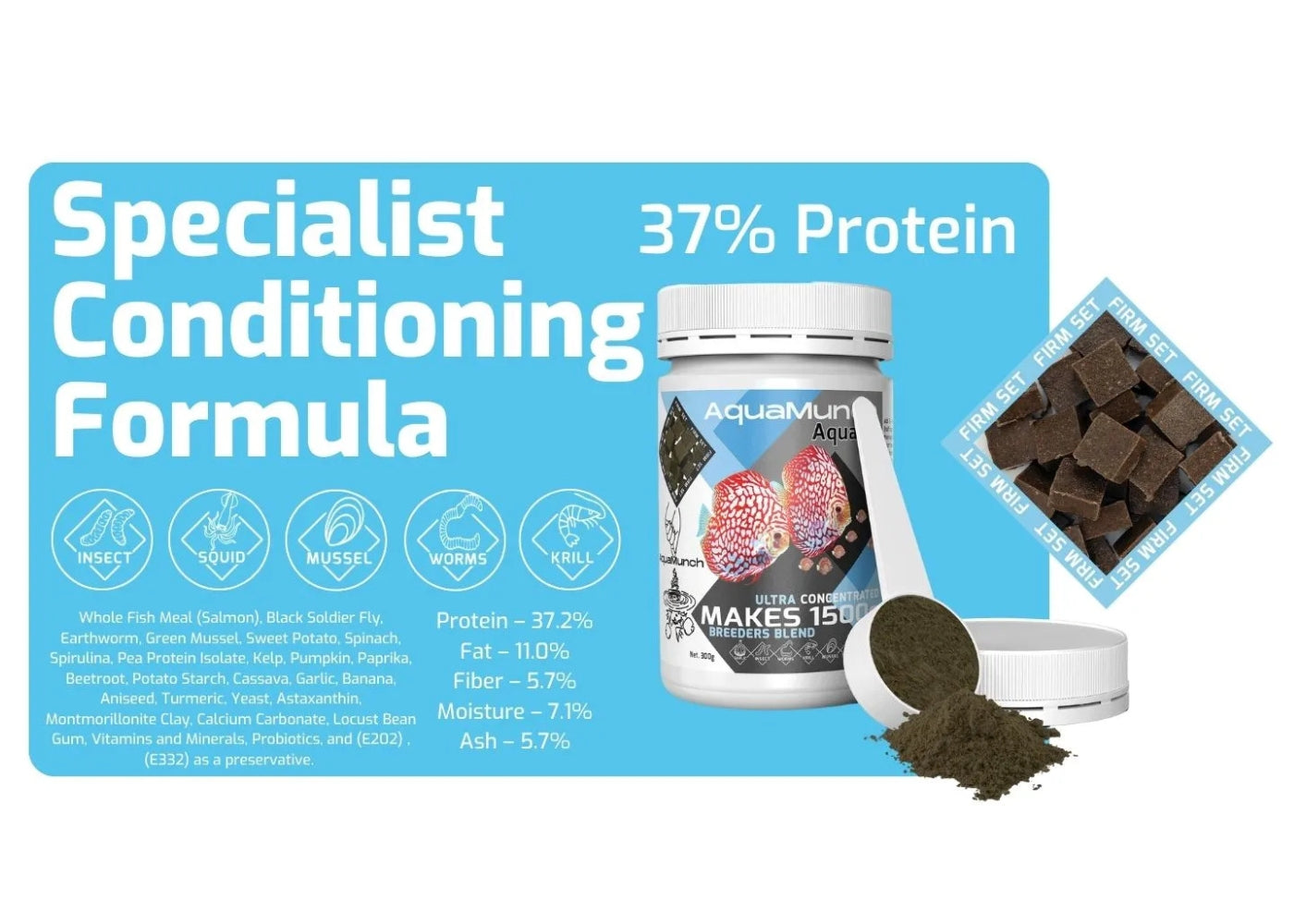 AquaMunch AquaGel Breeders Blend 3