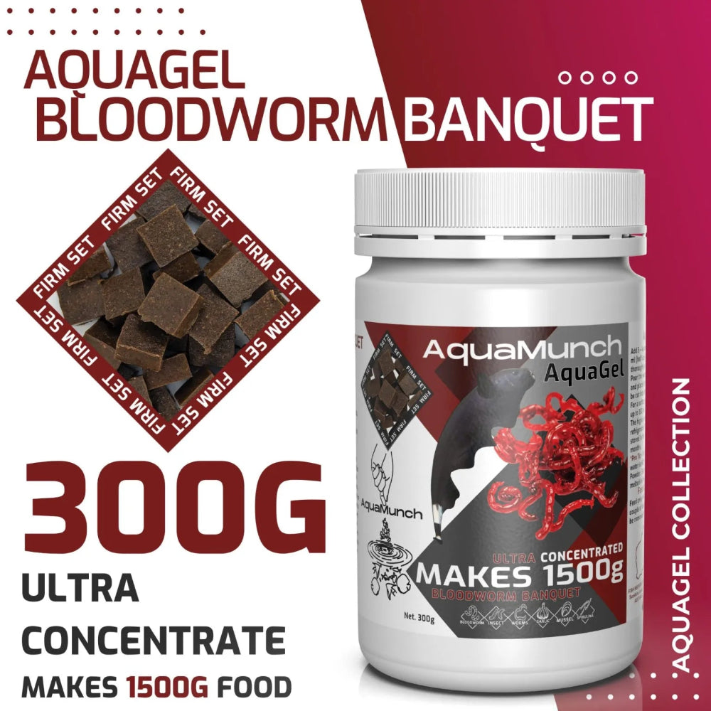 AquaMunch AquaGel Bloodworm Banquet 3