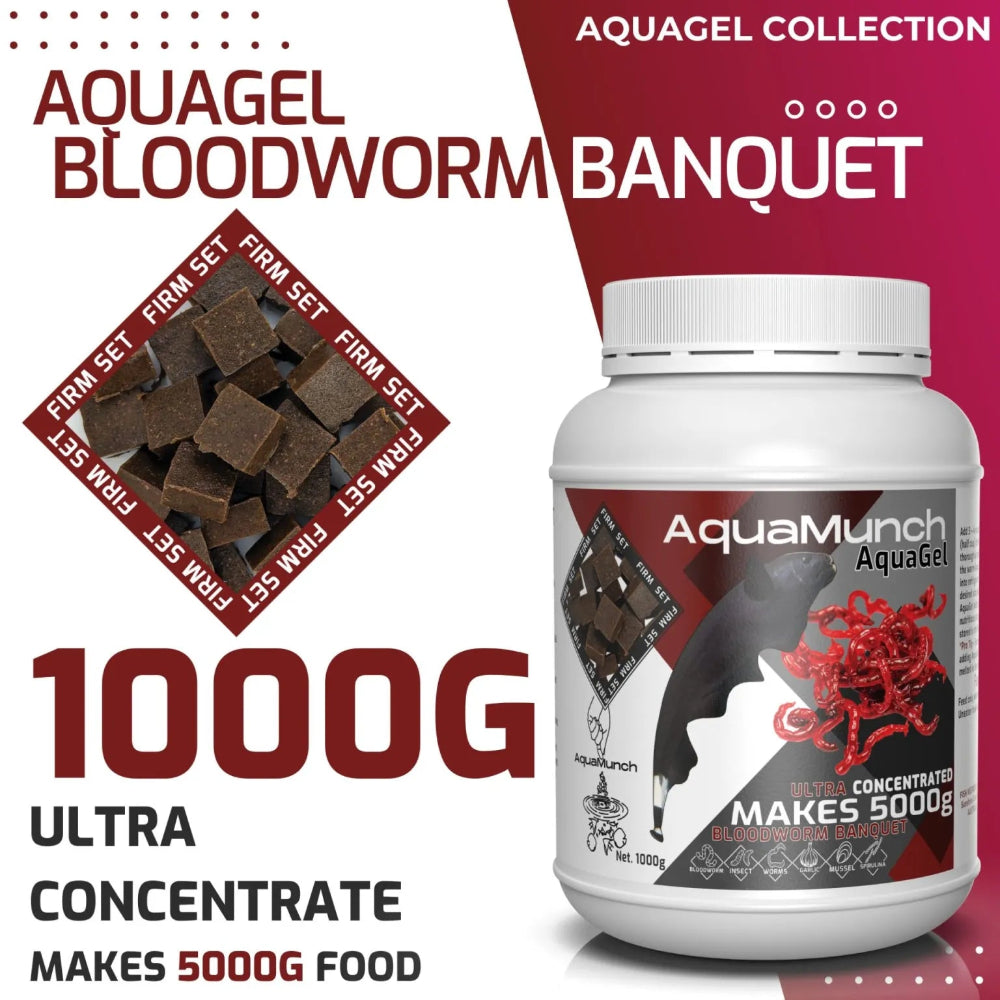 AquaMunch AquaGel Bloodworm Banquet 4