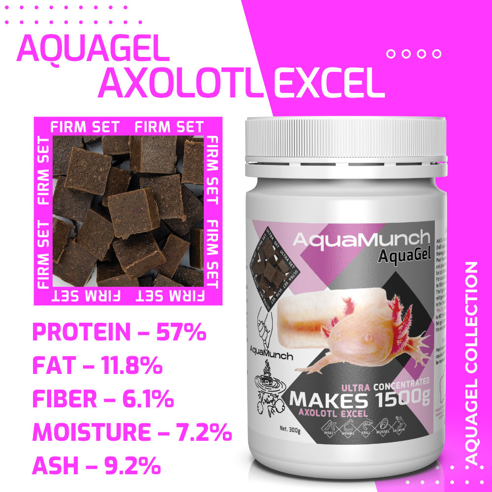 AquaMunch AquaGel Axolotl Excel 2