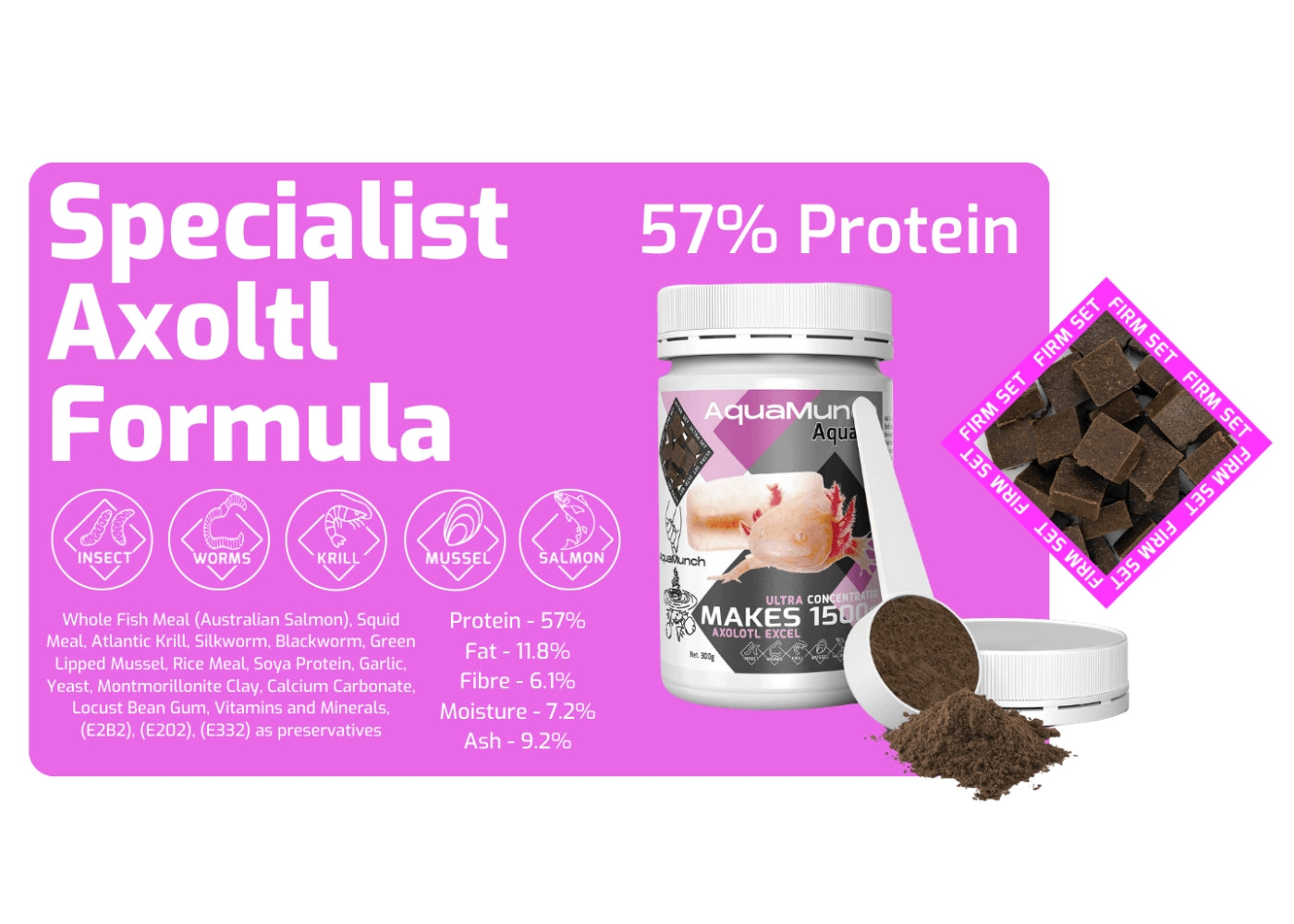 AquaMunch AquaGel Axolotl Excel 3