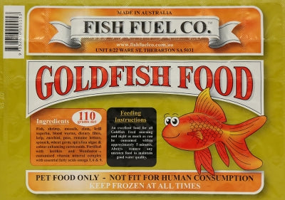 Fish Fuel Co. Frozen Goldfish Food