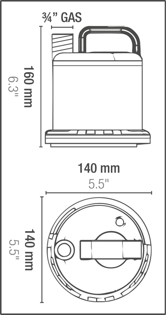 Sicce Ultra Zero Drainage Pump 2