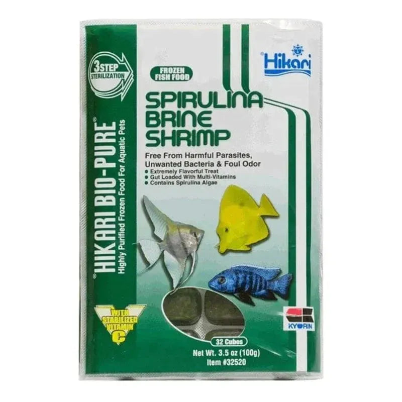 Hikari Frozen Spirulina Brine Shrimp - 12 Pack