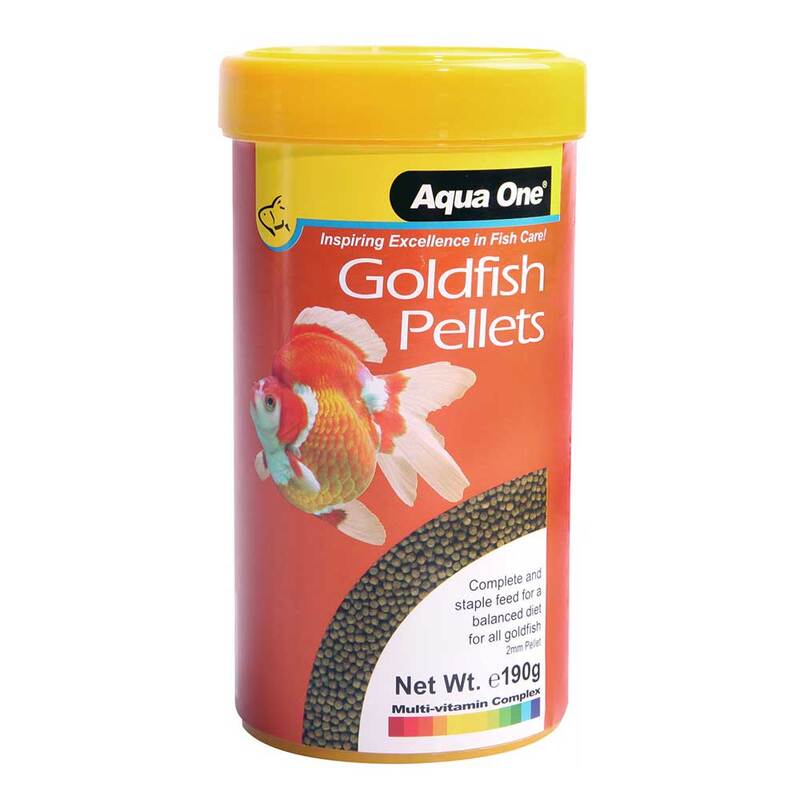 Aqua One Staple Diet Pellet Food 2mm