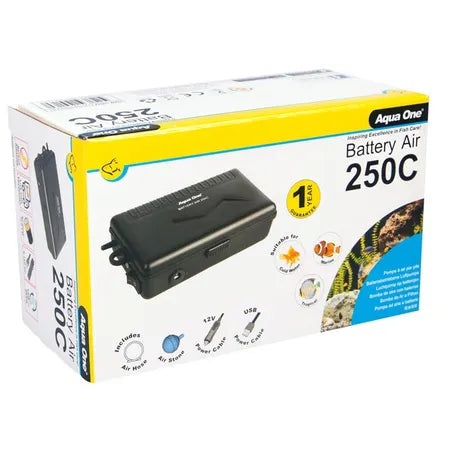 Aqua One Airpump Battery Air 250 Portable