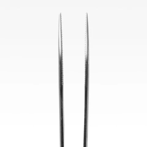Aquavitro Curved Needle Tip Forceps 25cm 3