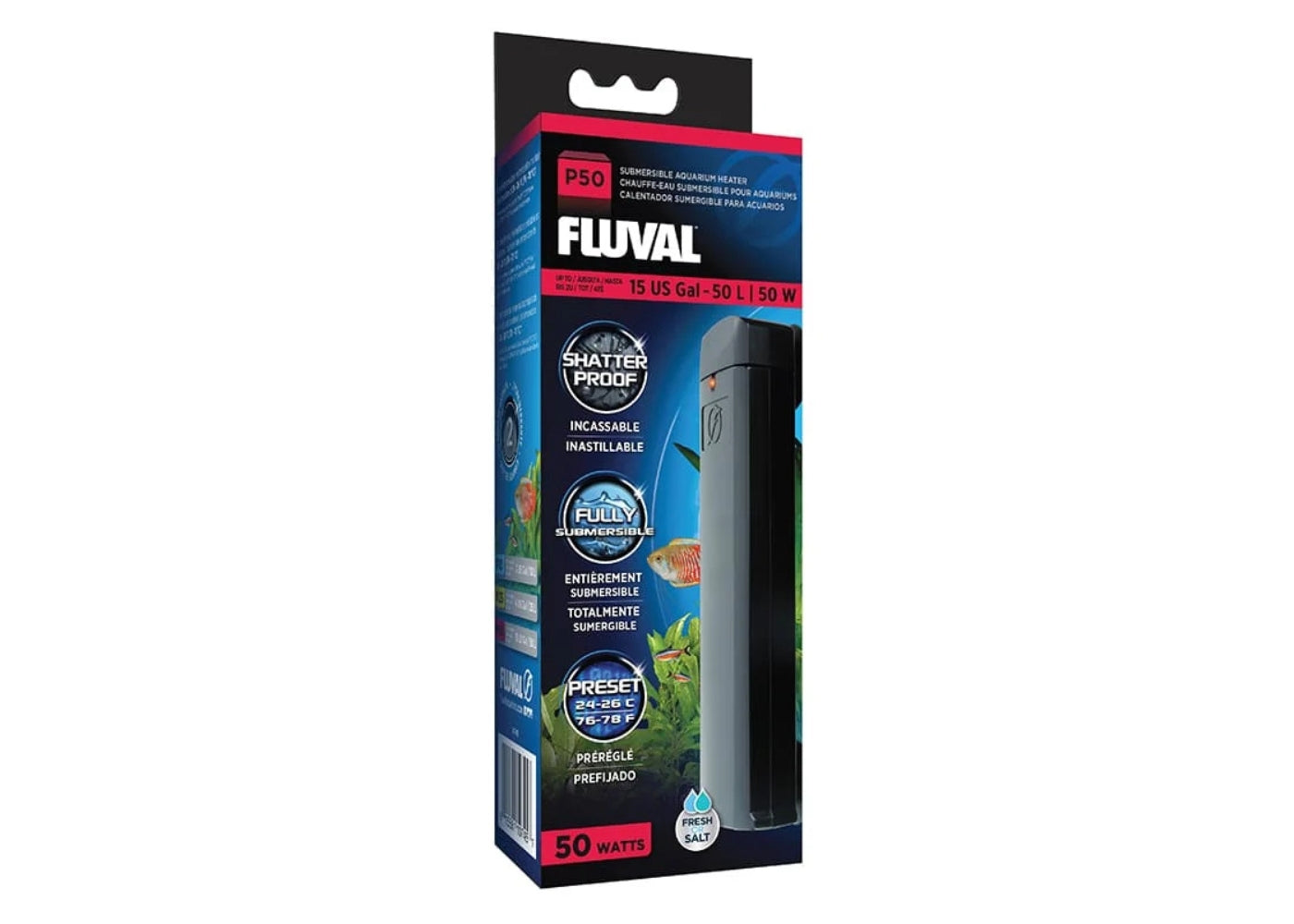 Fluval Pre Set Aquarium Heater 3