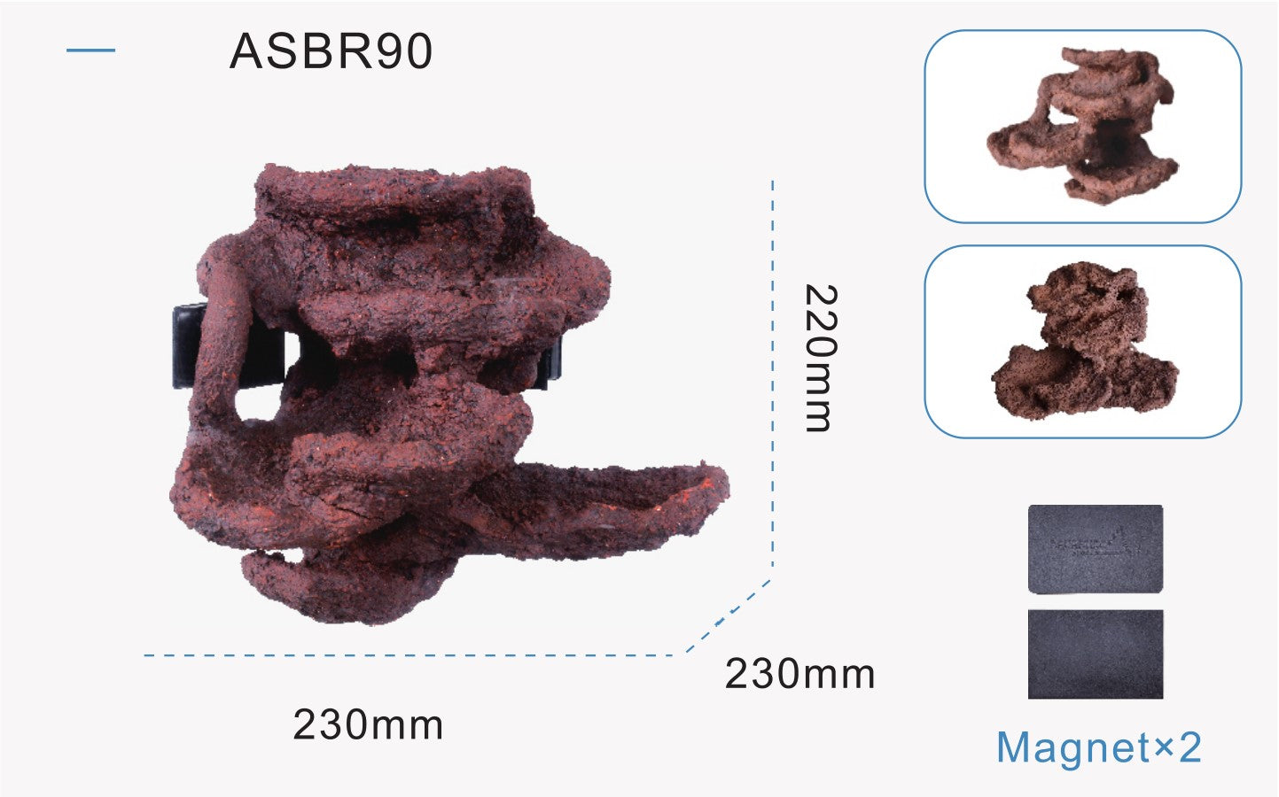 Bio-active Rock - Magnet Included