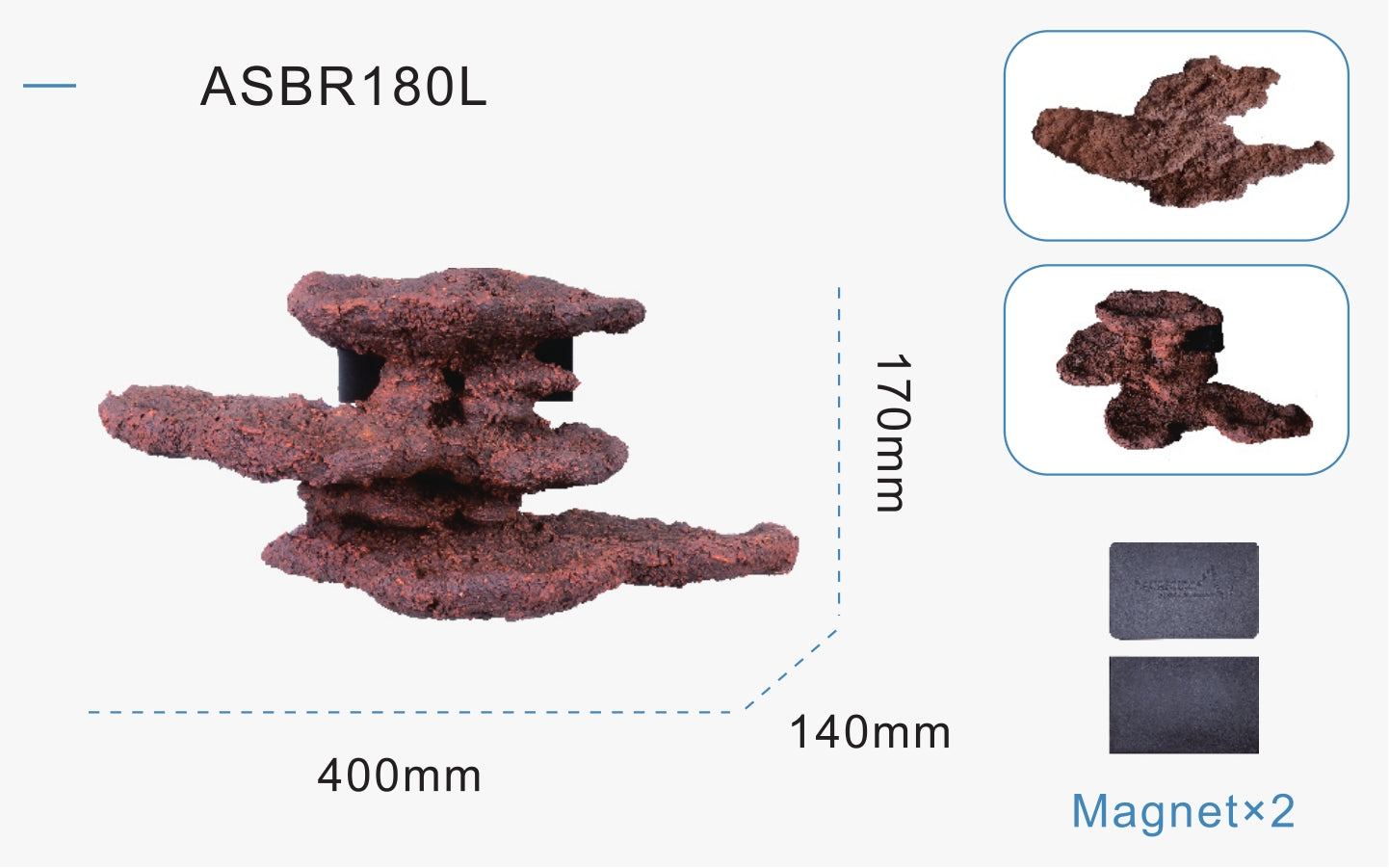 Bio-active Rock - Magnet Included 2