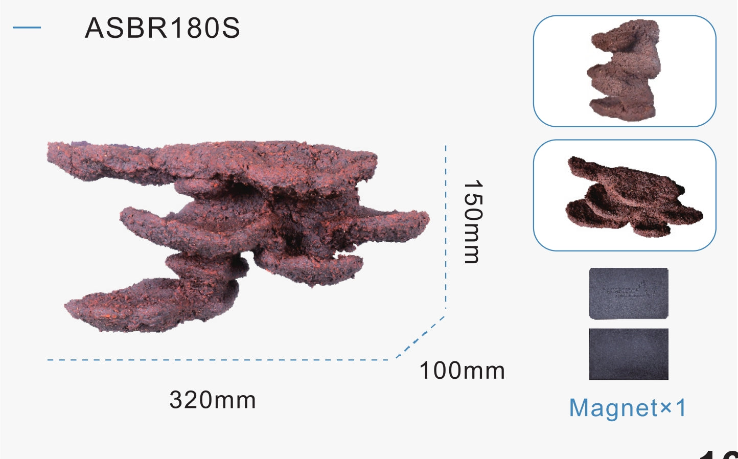 Bio-active Rock - Magnet Included 3