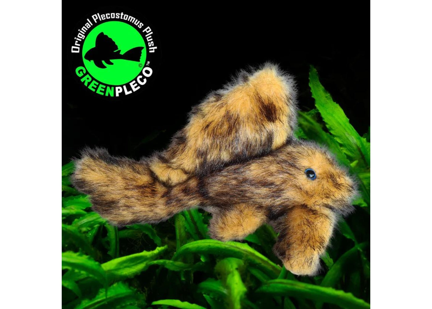 Fish Plushie - Fluffy Pleco 30cm