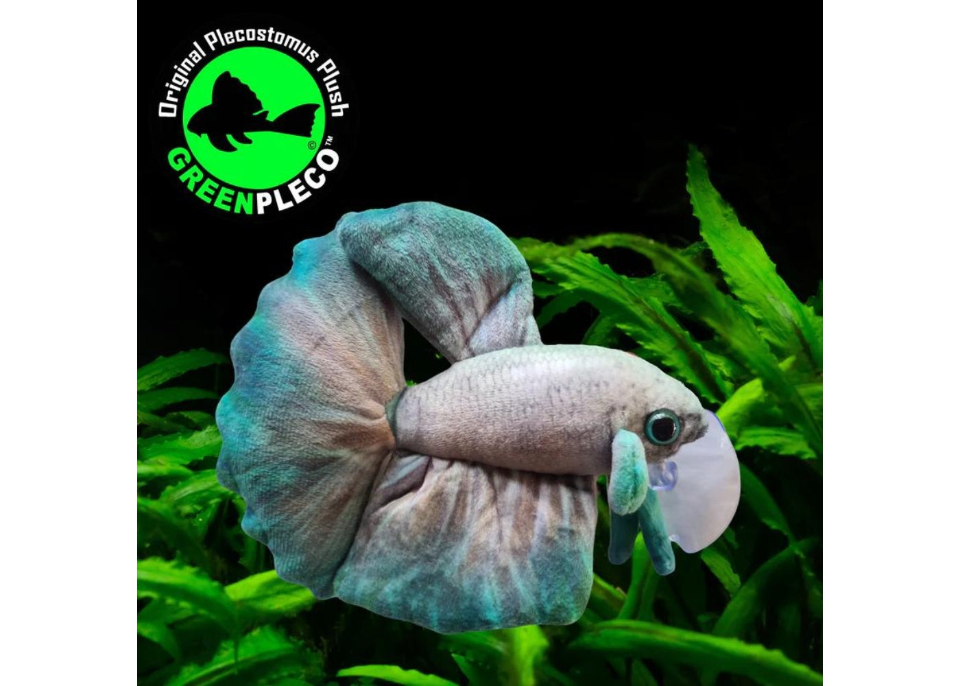 Fish Plushie - Betta JadeMist 17cm