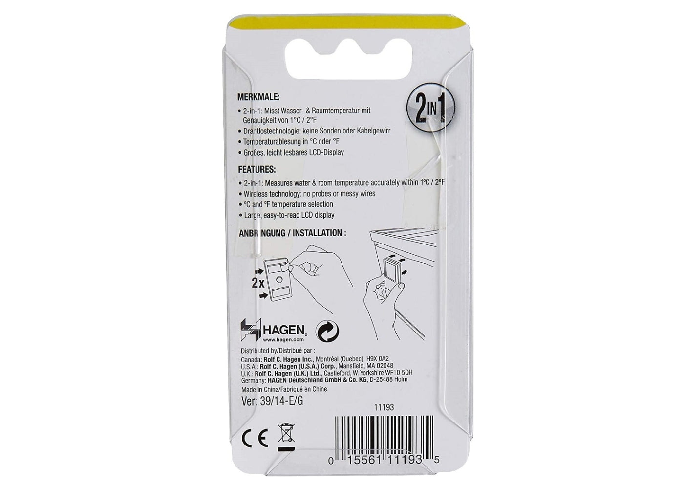 Fluval Digital Thermometer 3