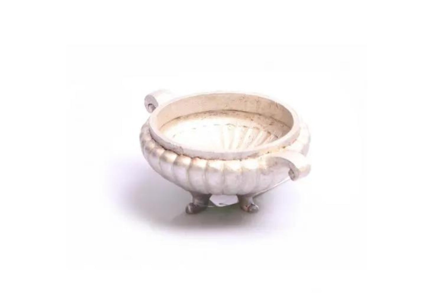 Ornament Offering Bowl 15x10x5.5cm (silver)