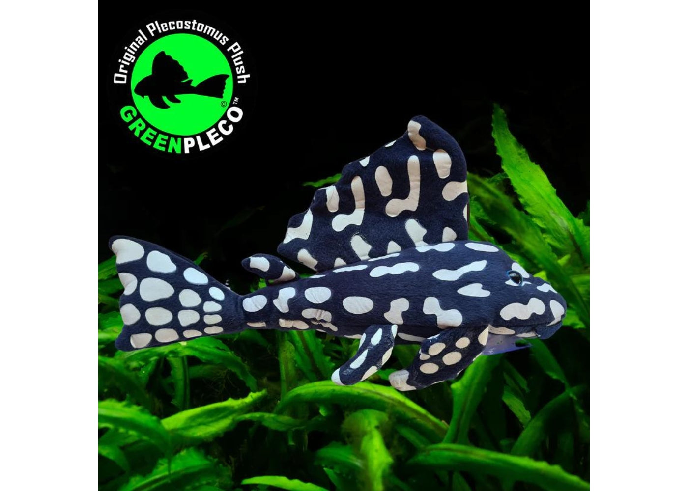 Fish Plushie - Sapphire Pleco 30cm