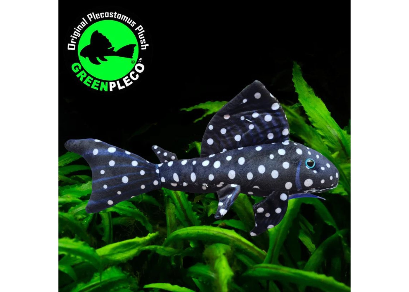 Fish Plushie - Vampire Pleco 28cm