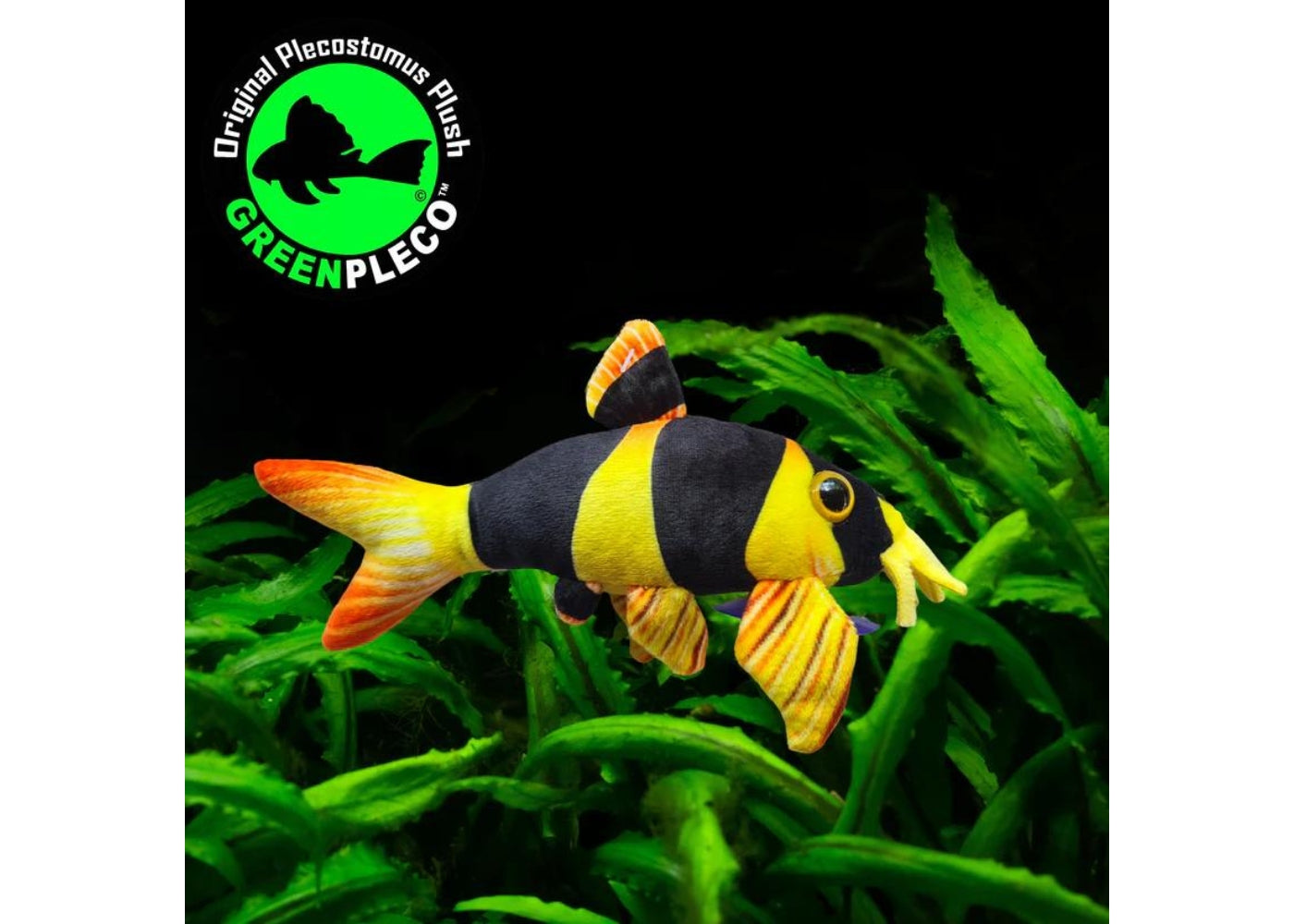 Fish Plushie - Clown Loach 16cm