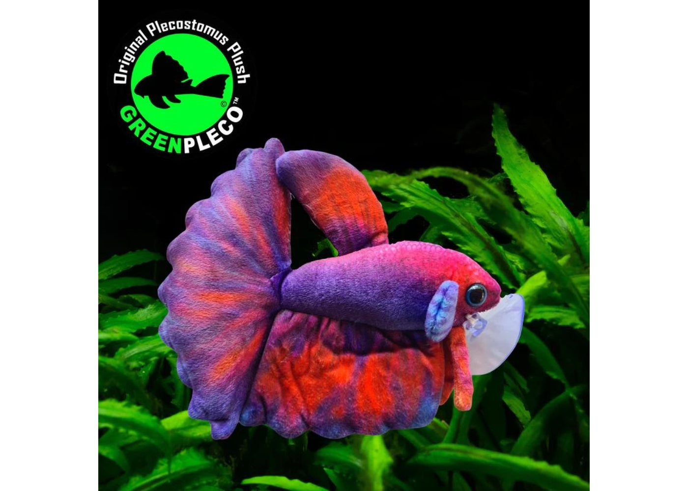 Fish Plushie - Betta Uva 17cm