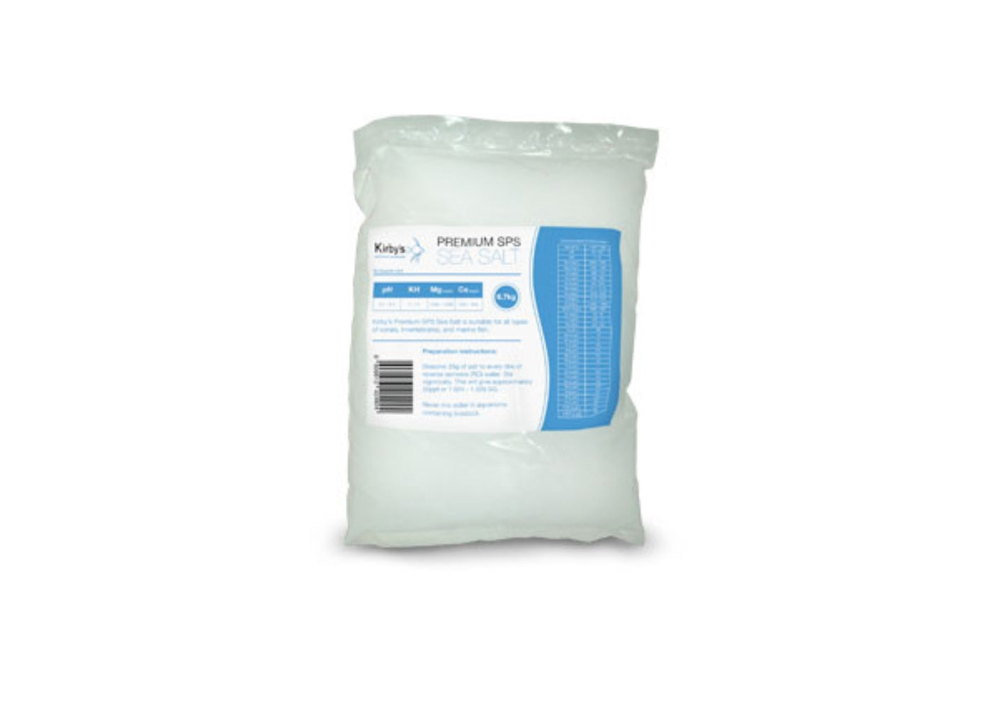 Kirby Premium SPS Sea Salt 6.7kg