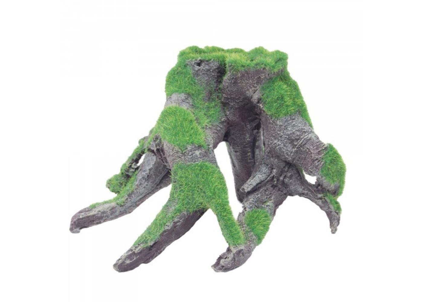 Bioscape Moss Tree Stump w/Roots Large 20 x 15 x 14cm