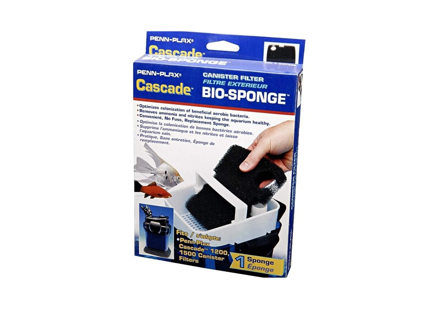 Cascade Canister Filter Bio-Sponge 1200, 1500