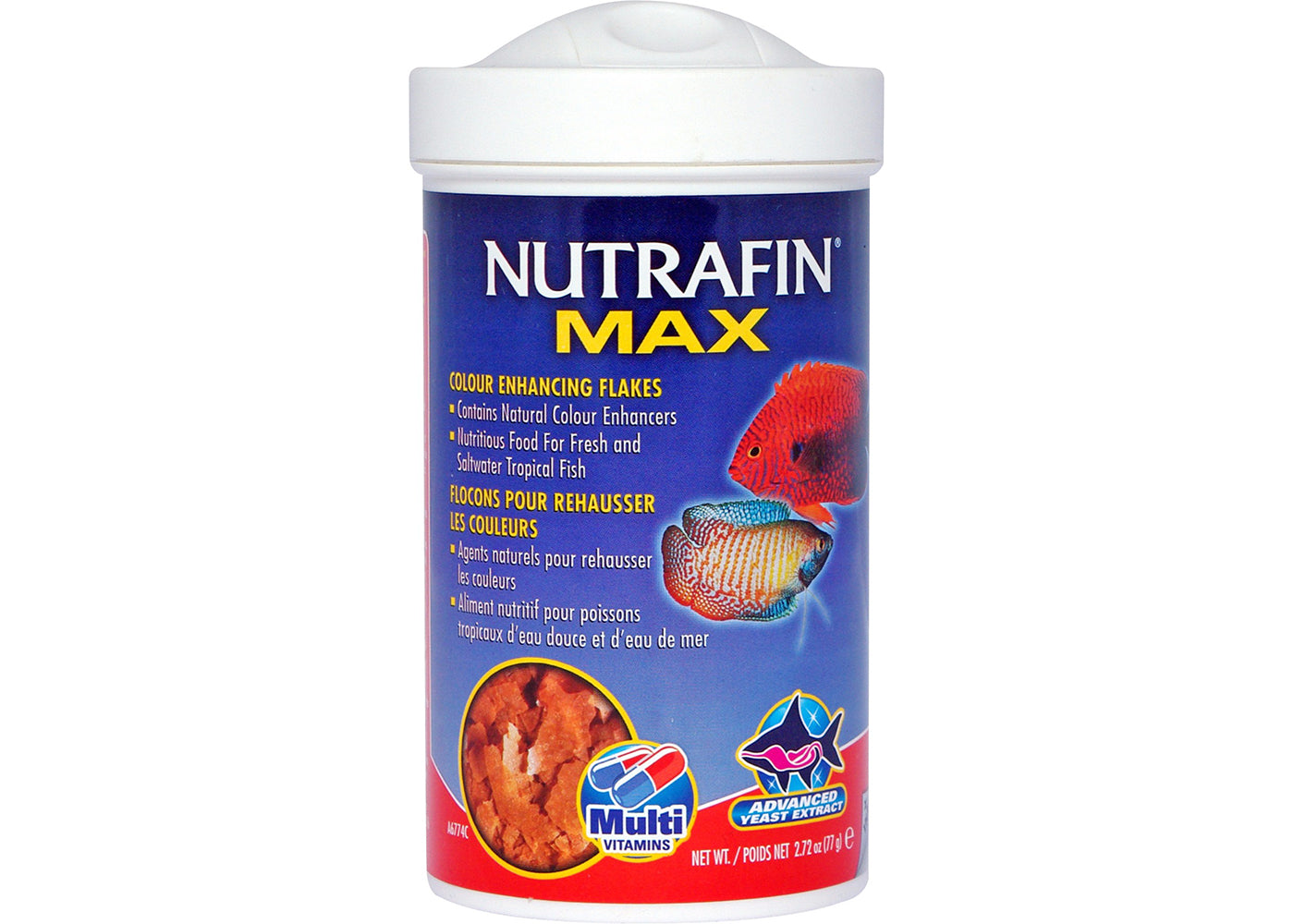Nutrafin Max Trop Color Enhance Flakes 2