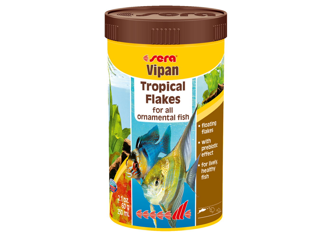 Sera Vipan Nature Tropical Flakes 2