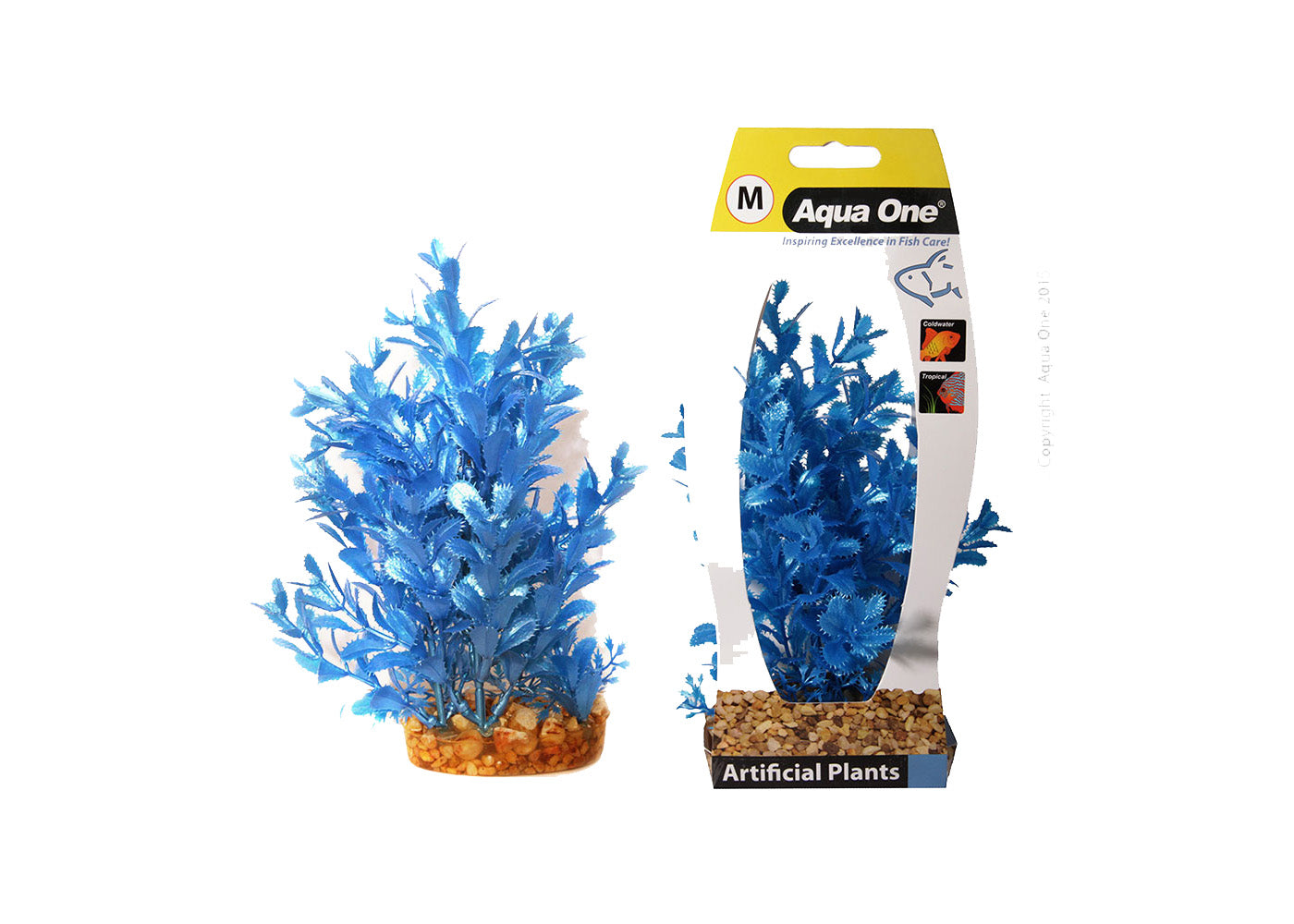 Aqua One Y Plastic Plant Narrow Ludwigia Medium