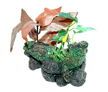 AquarWorld Resin Yellow Log - 22x10.5x17