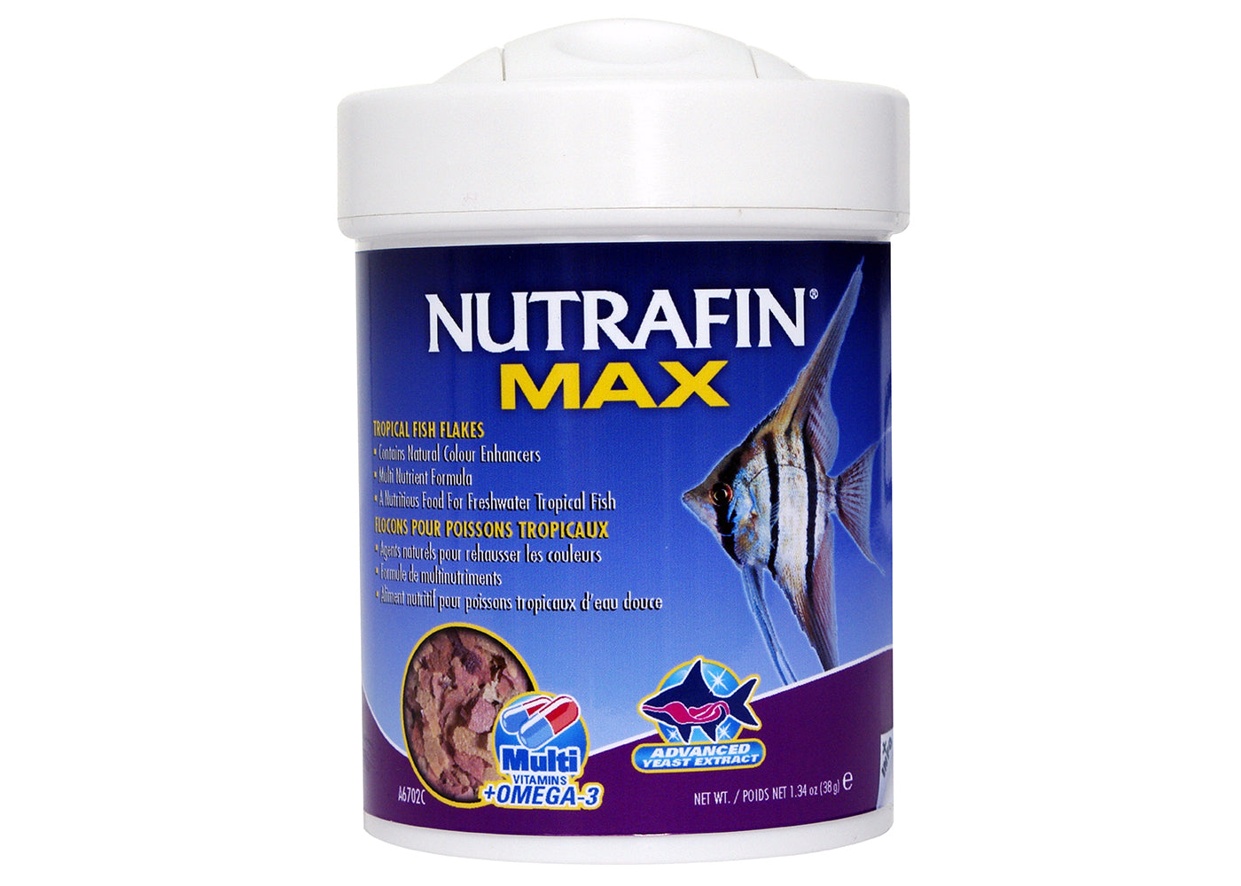 Nutrafin Max Tropical Fish Flakes 2