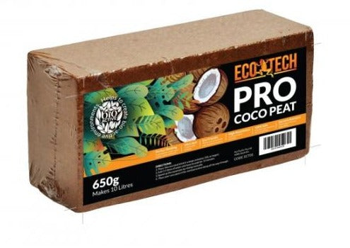 EcoTech pro Coco Peat 650gm - Makes 10L