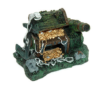 Aqua Pet Treasure Chest Cannon