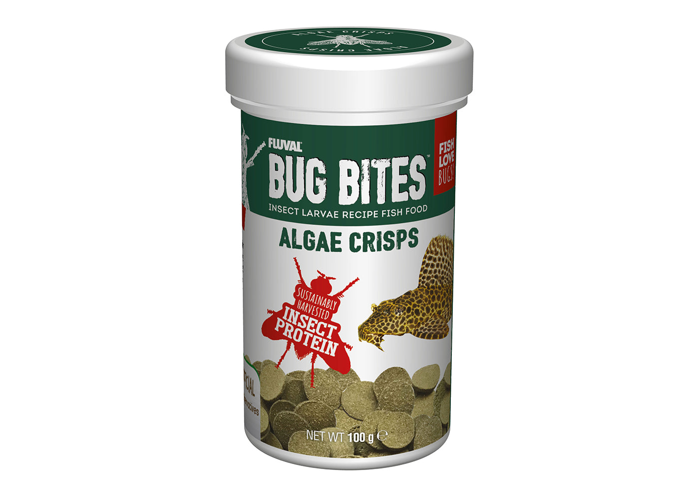 Fluval Bug Bites Algae Crisps 2