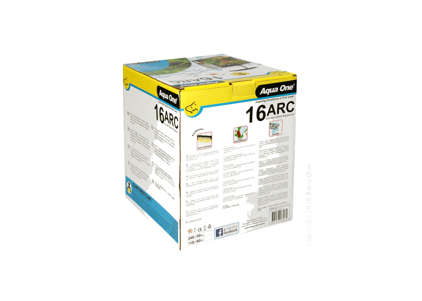 Aqua One Glass Lid Set Arc 16 3