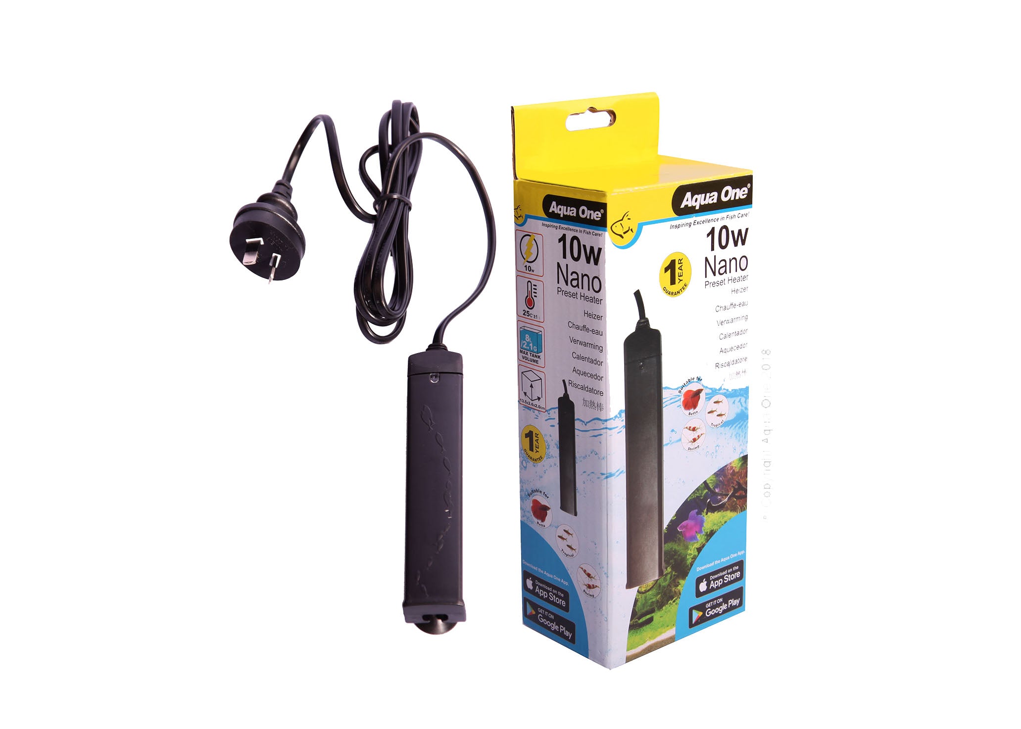 Aqua One Nano Plastic Preset Heater