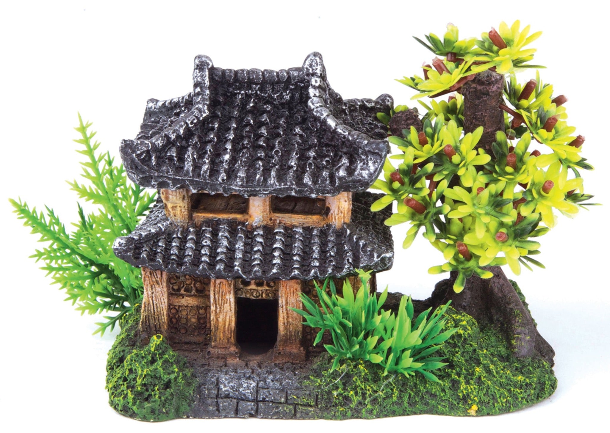 Kazoo Jungle Hut With Plants