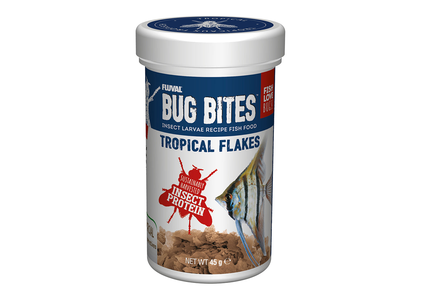 Fluval Bug Bites Tropical Flakes 2