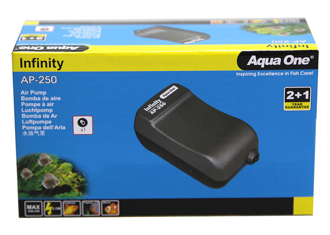 Aqua One Infinity Air Pump 200LH