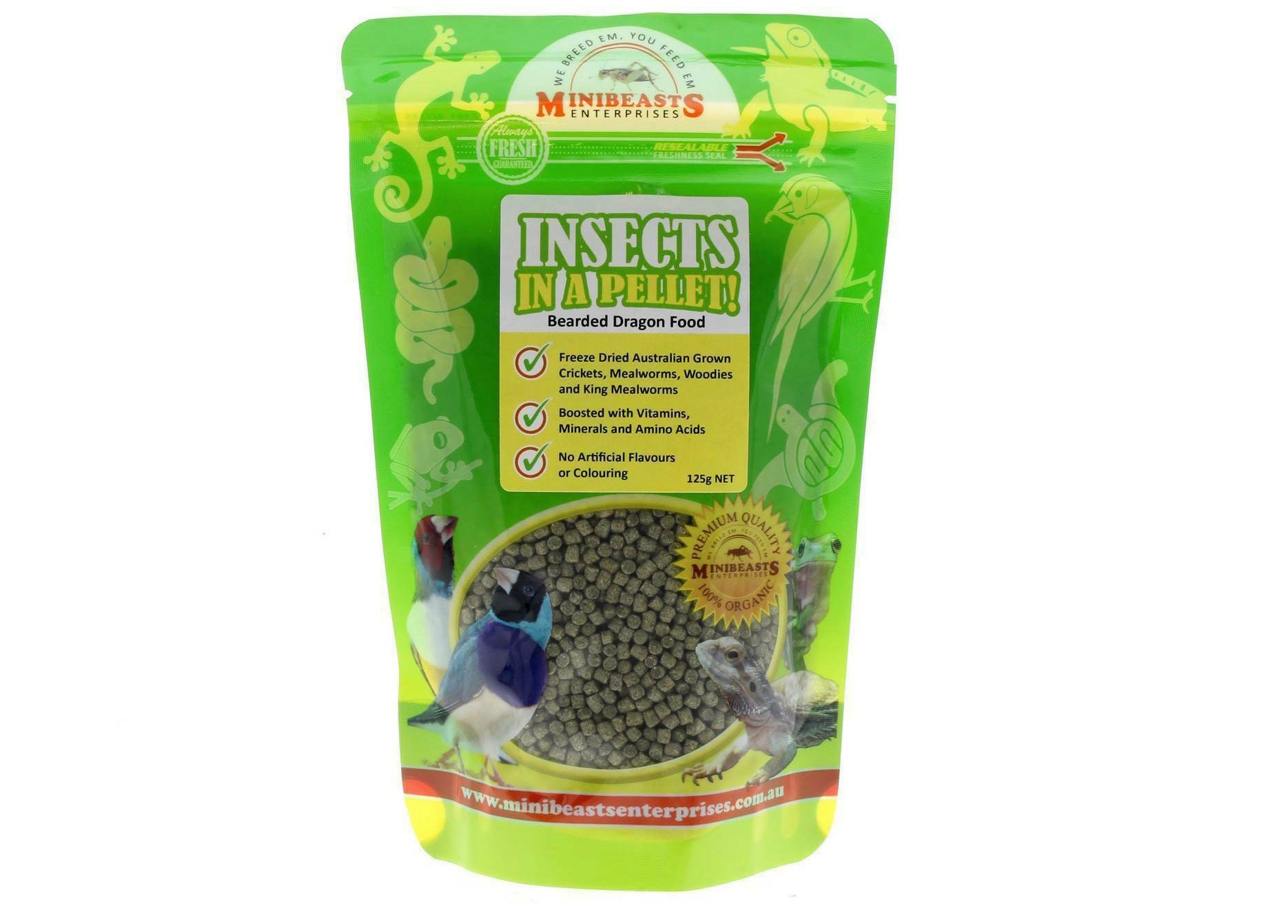 Minibeasts Insects in a Pellet! Bearded Dragon Food