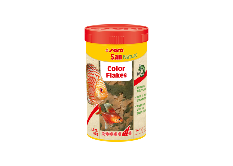 Sera San Nature Colour Flakes 2
