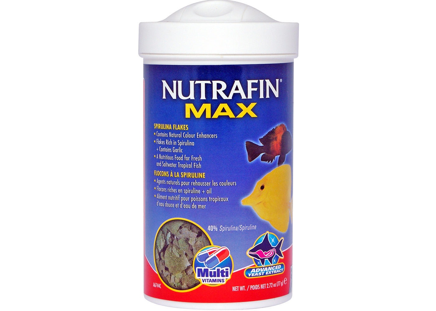 Nutrafin Max Tropical Spirulina Flakes 2